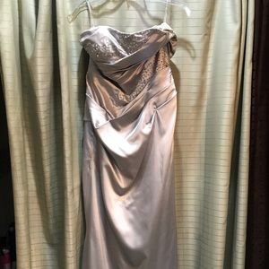 After five formal off the shoulder gown